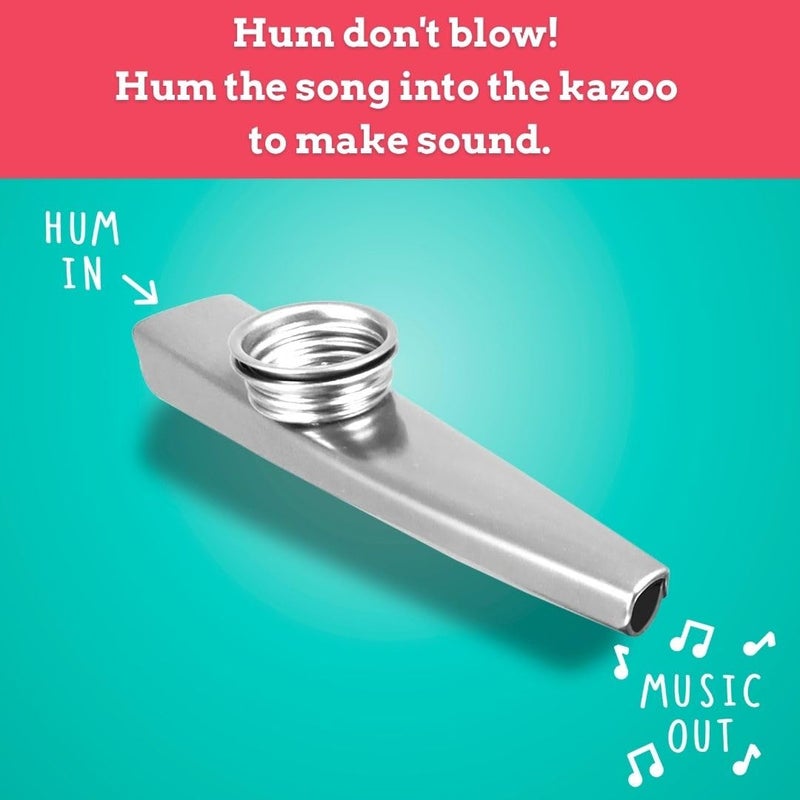 Ridley's Ridleyâ€™s Kazoo That Tune Song Guessing Game â€“ Fun Song Games for Families, Fast-Paced Game for 2-4 Players, Ages 8+ â€“ Includes 4 Kazoos and over 200 Well-Known Tunes - Image 4
